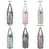 Hand Woven Water Cup Mesh Bag Weave Can Be Suspended Cup Sleeve Multiple Colors Cotton Rope Cup Accessories