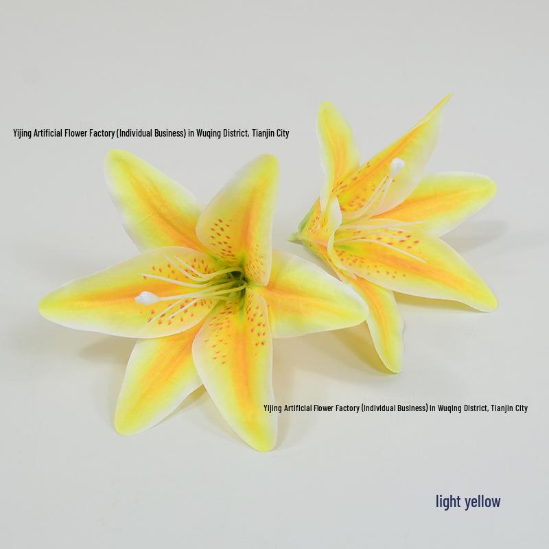 3D Silk Lily Hairpin & Headdress - Dance Prop & Floral Decoration