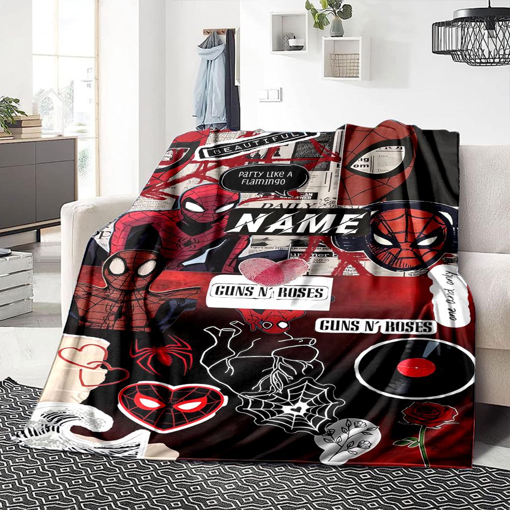 Custom Name Venom Artwork blanket for Couch & Bed, Plush Cozy Fuzzy Blanket Super Soft & Warm Blankets for Fall and Winter. 09089