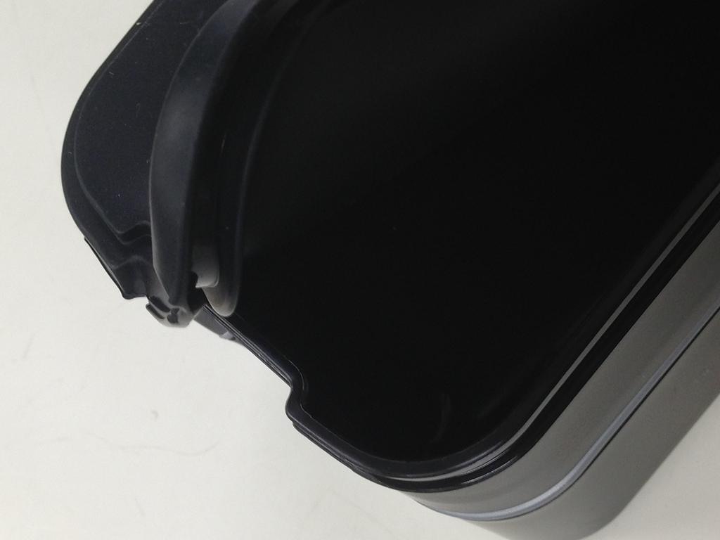 Asvel Lantus FL Lunch Box with Two-Tier Back, Silver, SS-T820