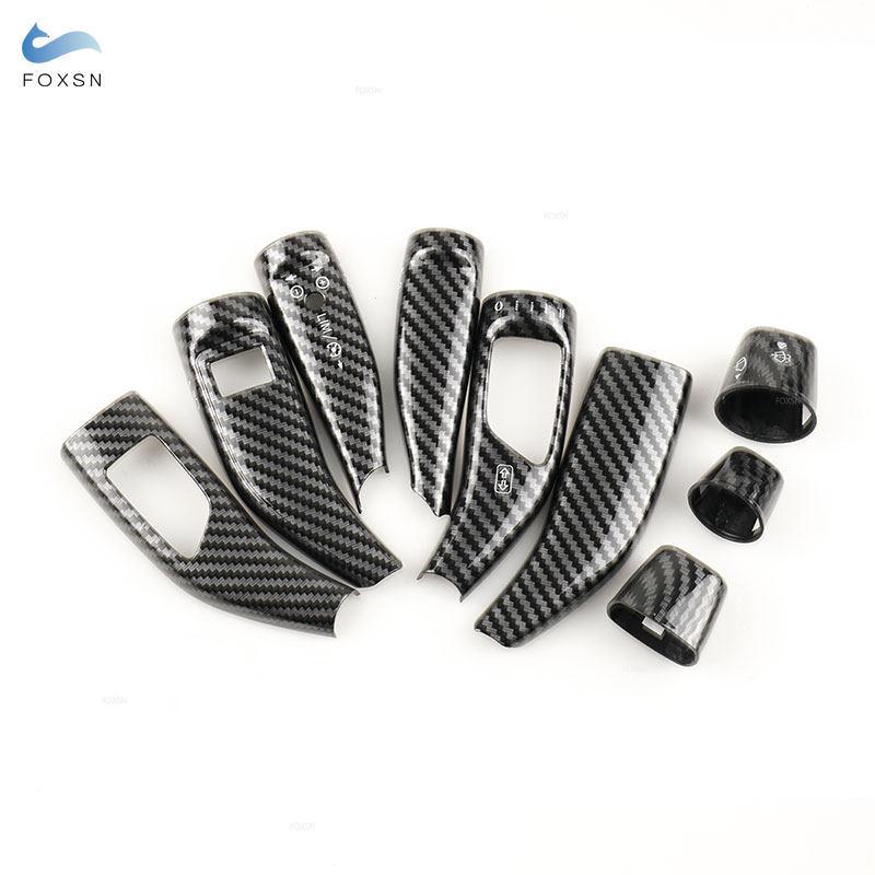 For Mercedes Benz A B C E S G V GLE W176 W246 W204 W205 W212 W213 X253 X156 W463 X166 Car Wiper Shift Lever Cruise Cover Trim