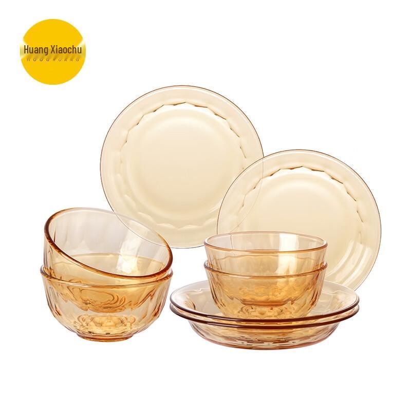 Huang Xiaochu Crystal Diamond 8-Piece Dinnerware Set
