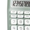 Handheld Mute Mechanical Calculator 12 Digits 14.8x9.3cm Ergonomic 18 Degree Tilt Screen for Office