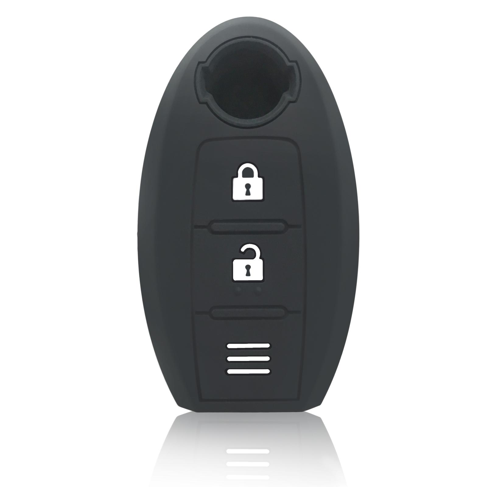 

Silicone Car Key Case For Nissan Qashqai J10 note e11 Teana j32 Pulsar March Micra Juke Sylphy XTRAIL Bluebird Remote KEY Cover