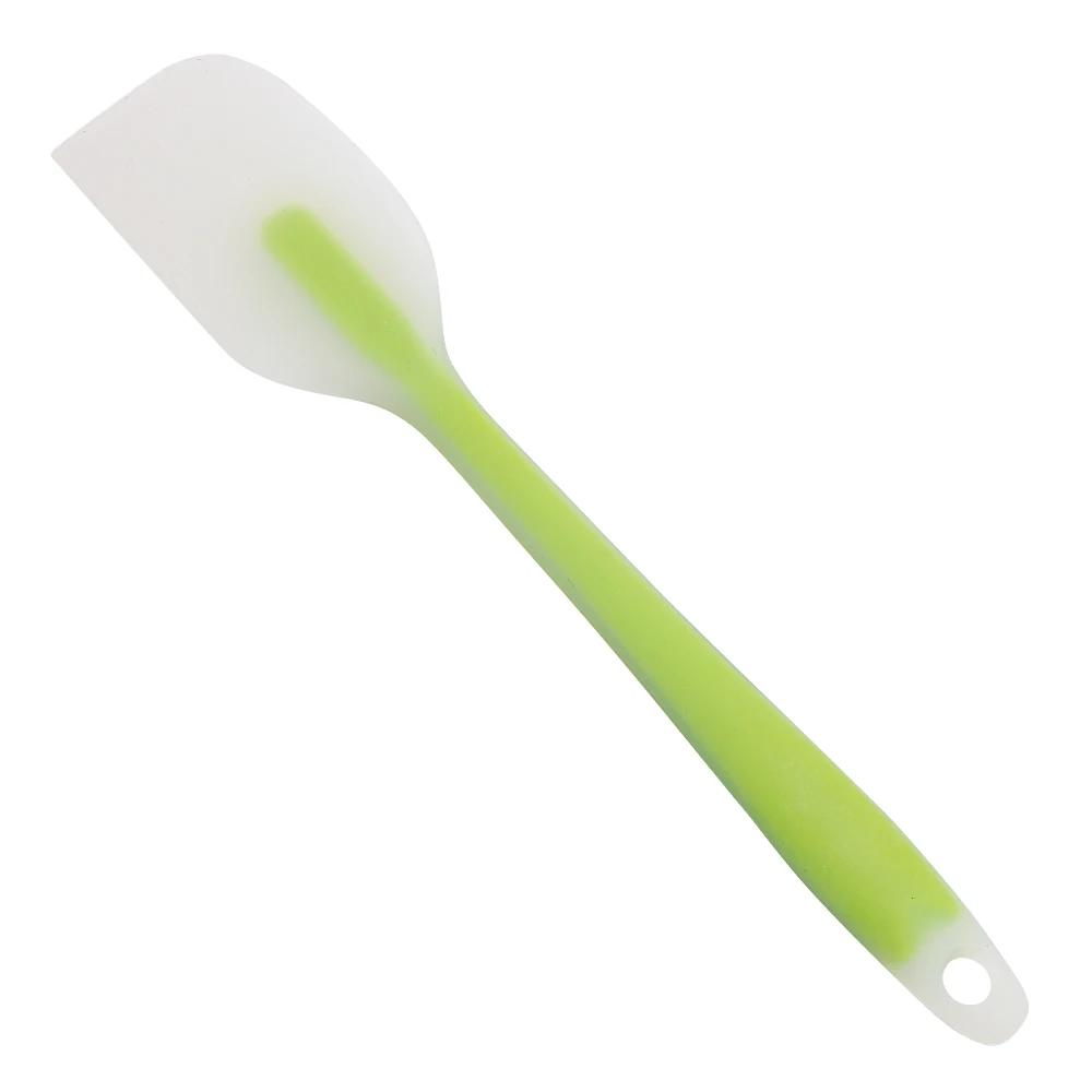 1pc Premium Heat Resistant Silicone Spatula for Effortless Cream, Butter, and Baking - Durable Translucent Kitchen Baking Tool F