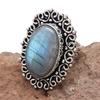 Labradorite Gemstone Handmade Silver Jewelry  "6.5"