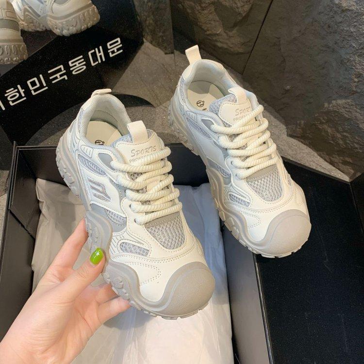 Spring and summer new ugly cute shoes dad shoes casual non-slip running sports outdoor hiking shoes