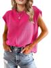 2026 Women's Summer New Arrivals: European & American Fashion Casual Round Neck Tops & Sweaters