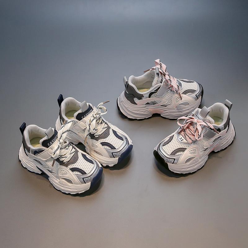 Popular Children's Sports Shoes Spring 2025 New Soft-soled Non-slip Baby Girl Casual Shoes Versatile Boys Single Shoes