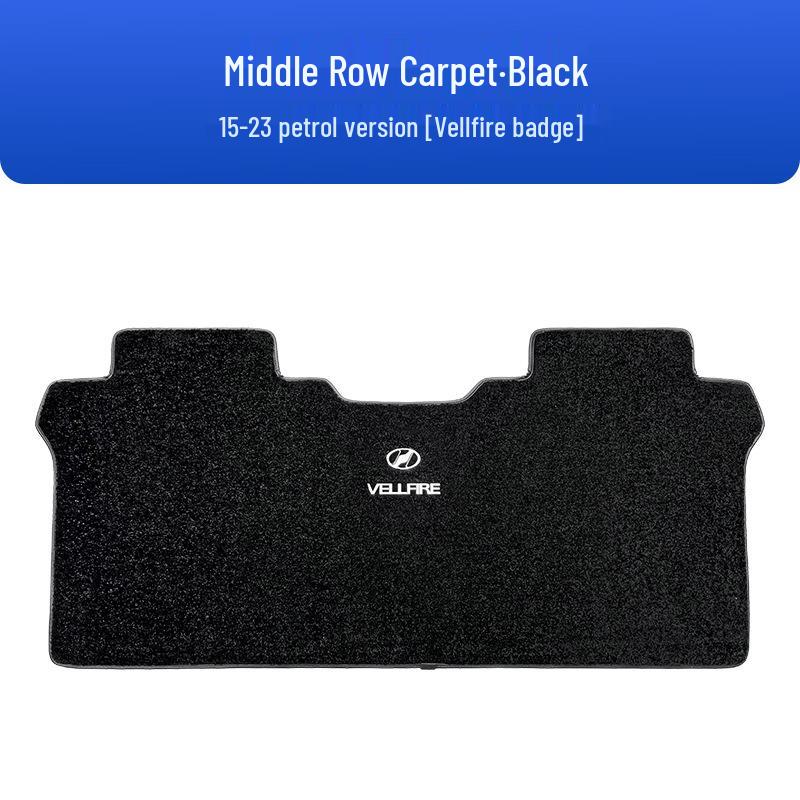 Compatible Floor Mats for Alphard 20 & Vellfire 30 Series Middle Row Carpet Modification