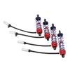 4Pcs Shock Absorber 92mm Front 105mm Rear Oil Adjustable Damper Suspension for 1 10 RC CarRed