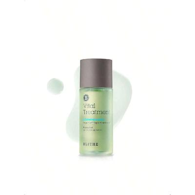 Blithe Korean Skin Care Products 6 Leaves 54ml Clear Essence For Rosacea & Redness Relief, BHA Toner Cooling Moisturizer For Face, Blackhead