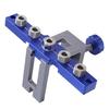 3-In-1 Pocket Hole Jig 6/8/10mm Pocket Hole Wood Dowel Drilling Templates Set Adjustable Drill Guide Puncher Locator