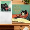 Monthly Wall Calendar Cute Cat Design Hangable 2026 Wall Calendars for Living Room Bedroom Home Wall Decor for Cat Lover