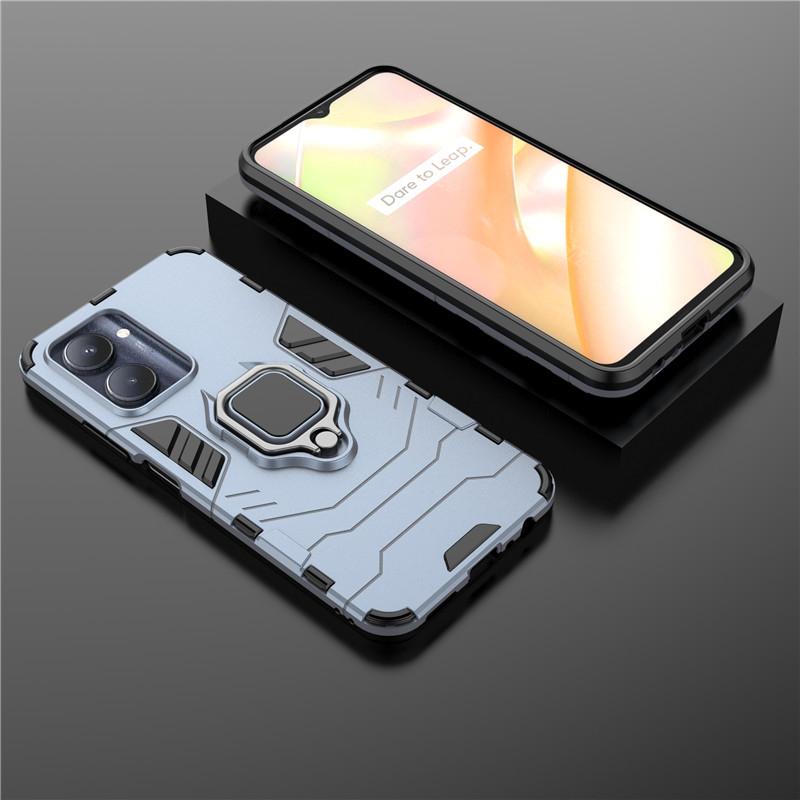 

Для Realme C33 Чехол Броня Кольцо Для Пальцев Чехлы Бампер Подставка Чехол Realme C33 Чехол Realme C33 C35 C31 C30 C21Y C21 C25Y For Realme C33
