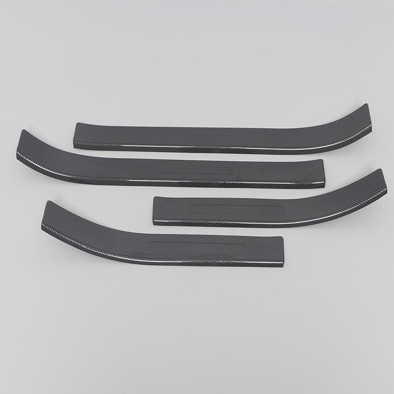 Ideal 23L7 Door Sill Decorative Stickers: Anti-Scratch Plastic Welcome Pedal Trim