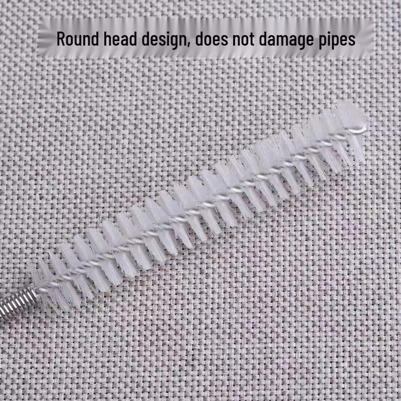 Stainless Steel Refrigerator & Shower Drain Cleaning Brush