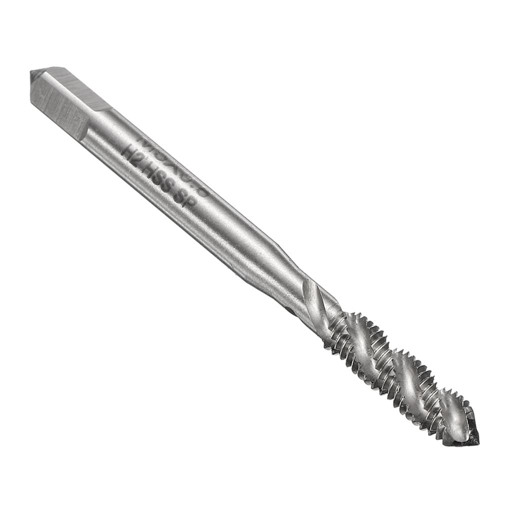 M2 M2.5 M3 M4 M5 M6 M7 M8 M10 M12 M14 M16 M18 M20 M22 Spiral Flute Thread Tap Metric Machine Taps HSS6542 Uncoated