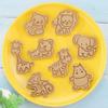 8Pcs Forest Animals Cookie Cutter Set Giraffe Cookie Molds for Baking & Fondant Decorations Baking Tool Baking Pastry Mold