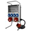 Pannello di distribuzione da cantiere su supporto con spina 16A 32A 4X230V Erbetka di potenza