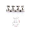 10/5Pcs Super Forte Neodímio Ímãs Magnéticos Pushpins Sucker Thumbtack Durável Aço Ímã Push Pin para Geladeira Quadro Branco