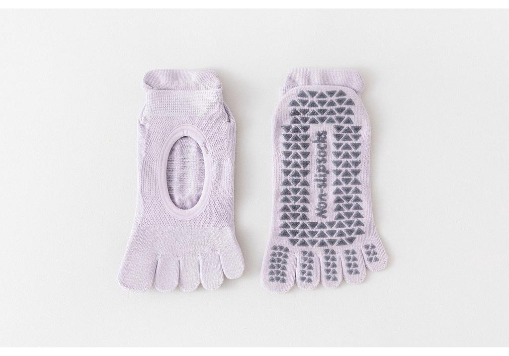 Hollow Mesh Non-Slip Women's Five-Finger Yoga & Pilates Socks
