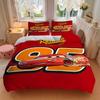 3Pcs Rusteze Mcqueen Bedding Sets For All Sizes New 3D Printed Bed Cover Comforter Duvet Cover Pillowcase Bedroom Decoration