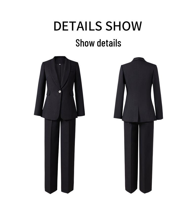 Ensemble Tailleur Classique Rouge pour Femme - Blazer Élégant pour Tenue Formelle et de Travail
