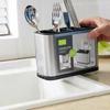 Stainless Steel Cutlery Holder Household Tableware Drainboard Spoon Storage Kitchen Organizer Drainer Dish Drying Rack Wok ring