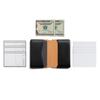Bellroy Under Cover Thin Leather Card Case, Mini Wallet with Smooth Access to Cards and Folded Bills - Black