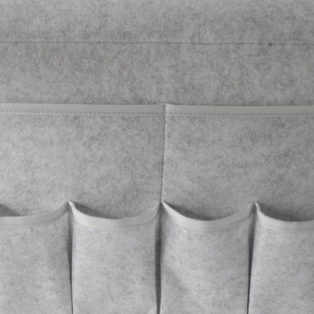 Fernbedienungshalter mit 7 Taschen Sofa Armlehnen Organizer Sessel Organizer für Zeitschrift Tablet Telefon Schokolade