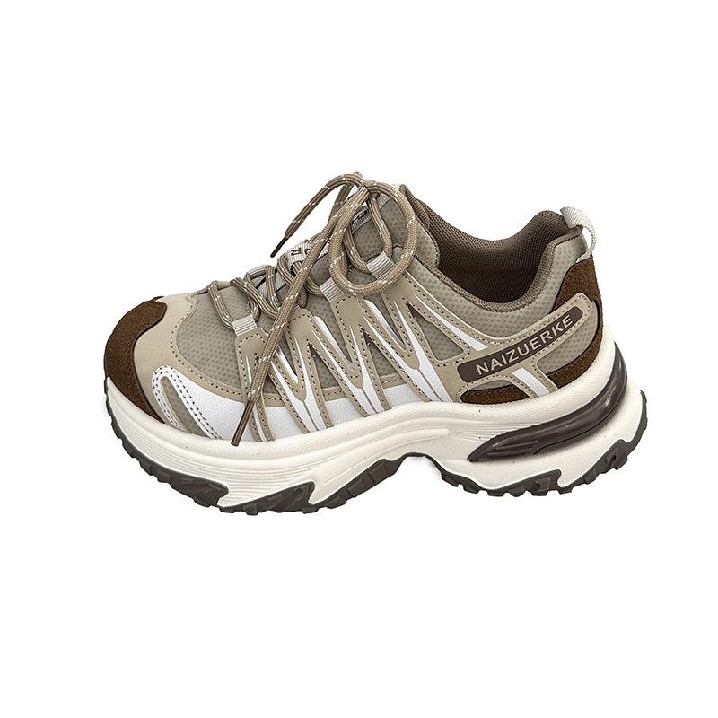 

Shoes women s new autumn platform muffin casual sports shoes lightweight non-slip outdoor hiking hiking shoes 35