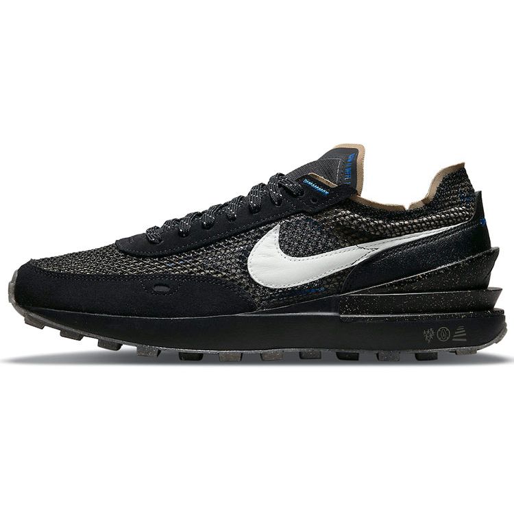 

Мужские кроссовки Nike Waffle One Black Iron Grey Game-Royal DM6162-010