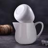 Luxshiny 6-Piece Ceramic Milk Pitcher, Small Mini Sauce Jug, Coffee Creamer, Easy-to-Use Milk Cup for Home and Restaurant Use