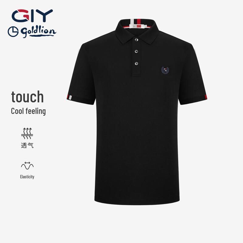 Goldlion Men s 2026 Polo Short Sleeve T-Shirt M