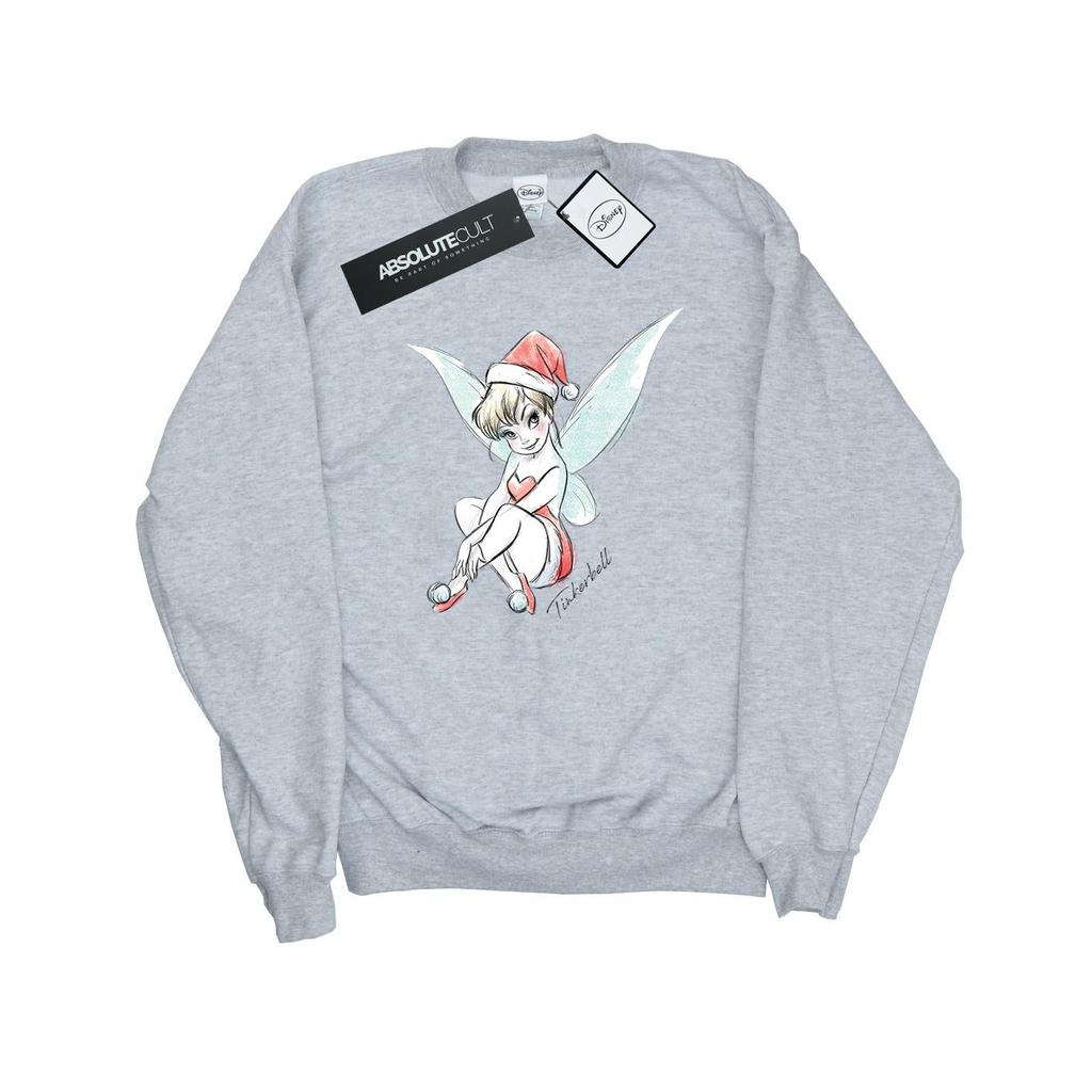 Disney Mens Tinkerbell Christmas Fairy Sweatshirt