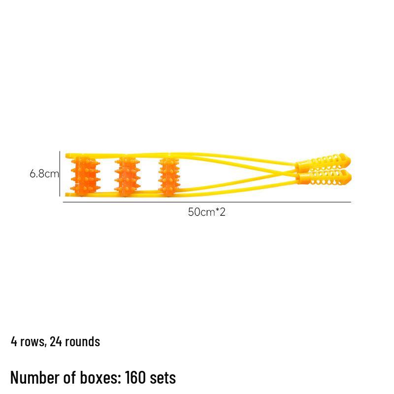 

Эргономичный тренажер для спины и массажер с резиновым роликом и ремнем