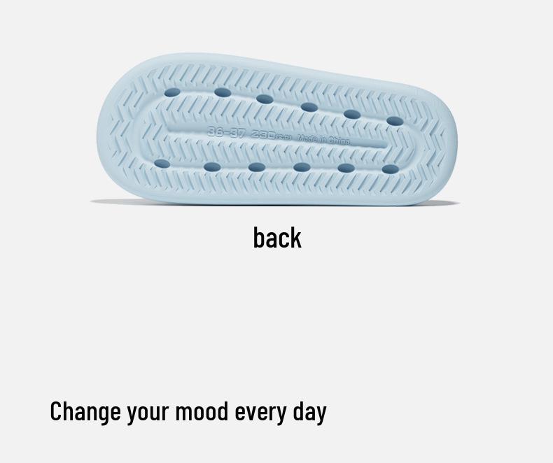 Women's Summer Breathable Non-slip Slippers - Step-on-Cloud Comfort for Home & Bathroom