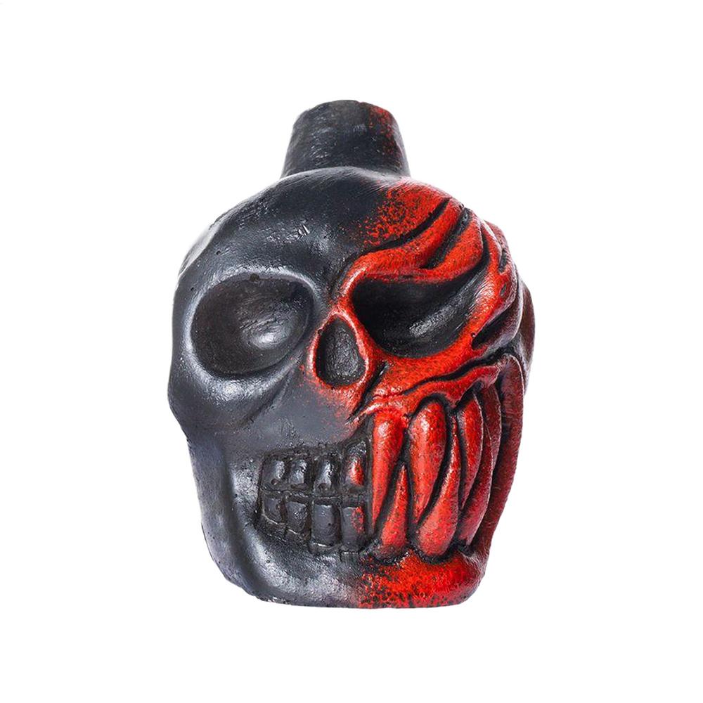 Aztec Death Whistle Fangs Skull Halloween Skull Screaming Tricky Decompression Toy Whistle loud Crisp Sound Screaming Whistle красный