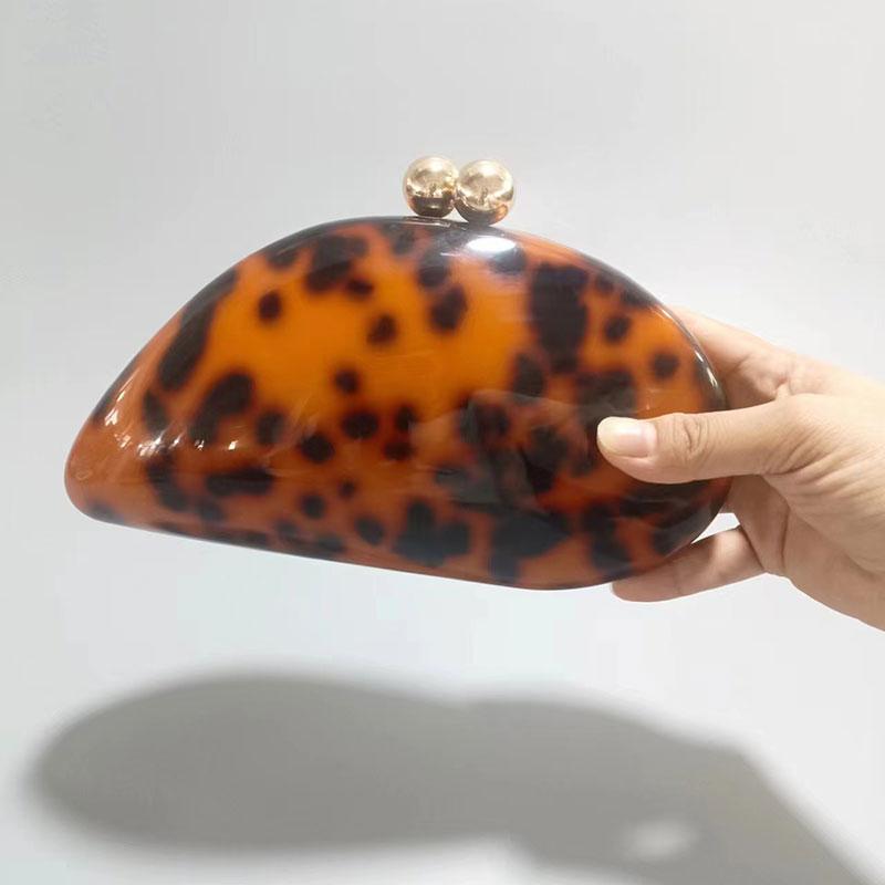 Evening Bag Bags For Teens Women Luxury Designer Shoulder Crossbody Korean Pressed Acrylic High Quality Brand Clutch Tote Purse