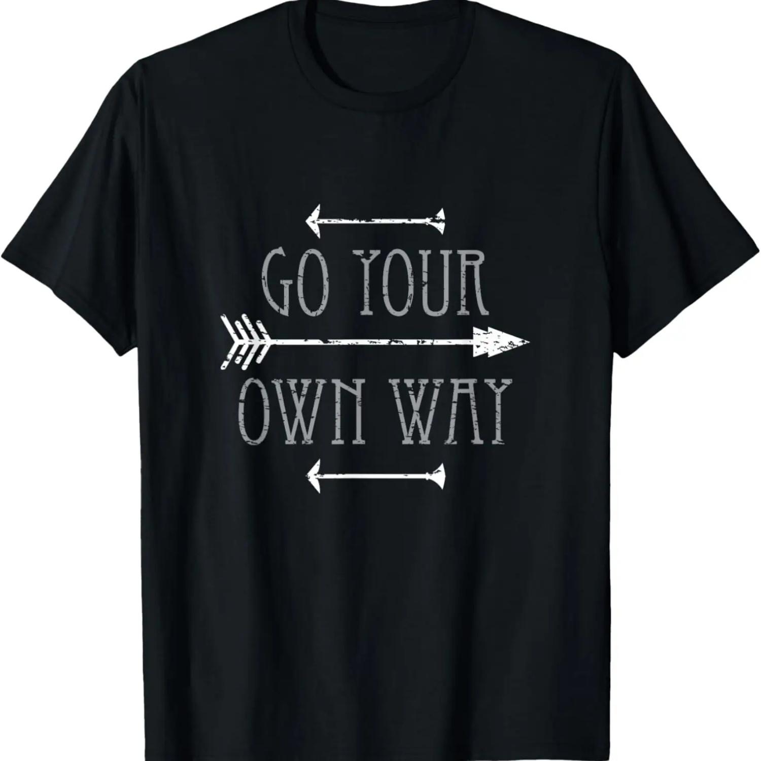 

Go Your Own Way Tshirt T-Shirt XXXXXL чёрный