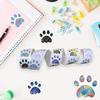 50-500pcs 2.5cm/1inch Pet Stickers Self-adhesive Dog Claw Animals Sticker Decoration Gift Box Sticker Label Stationery