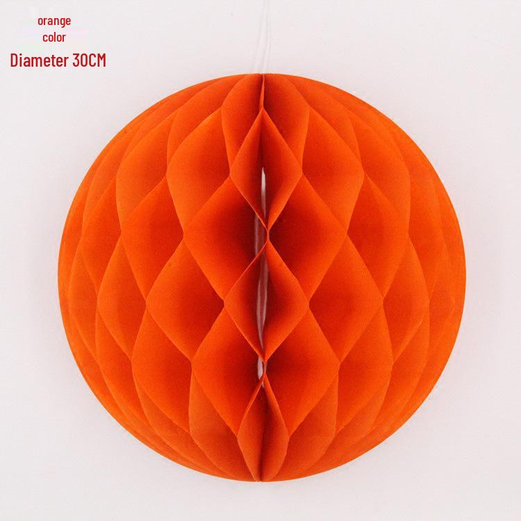 Honeycomb Paper Ball Garland: Perfect for Birthdays, Weddings, Room Decor, and Events