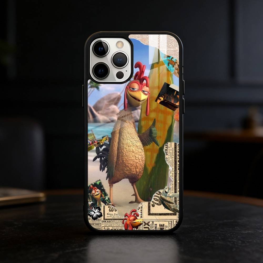 FUNNY C-Chicken J-Joe Surf Phone Case For iPhone 17/16/15/14/13/12/Plus/Pro/Max for Magnetic Wireless Charging iPhone16PRO