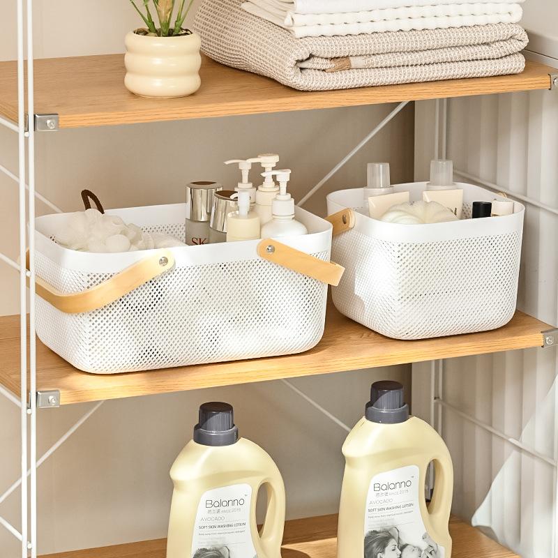Large Capacity Mesh Storage Baskets Lightweight Breathable Fruit and Vegetable Storage Basket for Kitchen Countertop Pantry Cabinets