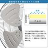 KODEN Industrial Fan, Factory Fan, Commercial Fan, Mini 25cm Wall-Mounted, Space-Saving, Black, 360° Round Movement Airflow (Up, Down, Left, Right), A