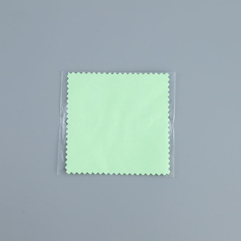 50Pcs Sterling Silver Polishing Cloth Silver Color Cleaning Cloths With Individually Package Soft Clean For Jewelry Tool