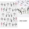 Nail Art Stickers Ins Valentine's Day Glitter Bear Heart Cupid's Arrow Back Adhesive Nail Stickers