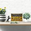 Vintage Bee Tin Sign Farmhouse Wall Decor Weatherproof Home Bar