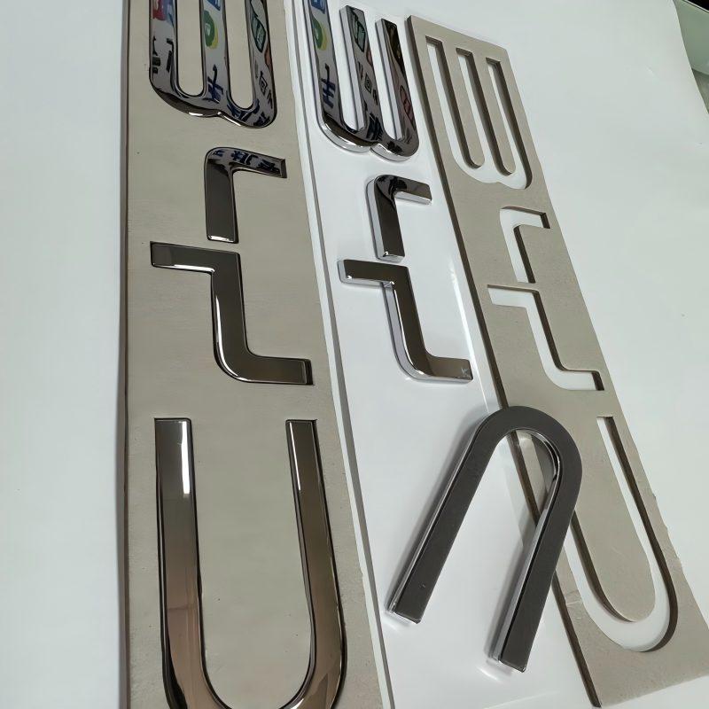 3D ABS For BYD Build Your Dreams Car Trunk Logo Badge Emblem Decals Sticker Dolphin Seal Han Tang EV Song Yuan Plus Atto 3 Qin
